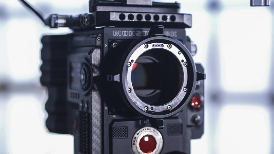The RED RANGER MONSTRO 8K video camera